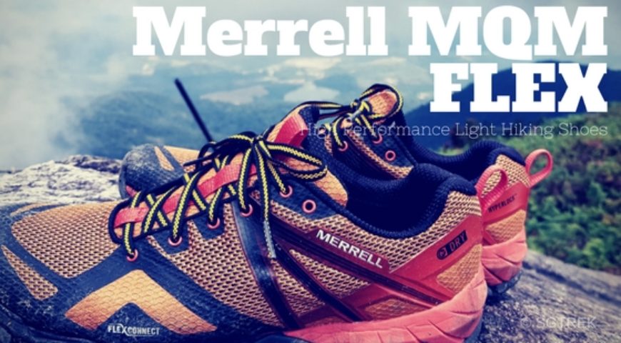 merrell lightweight performance trail sneakers