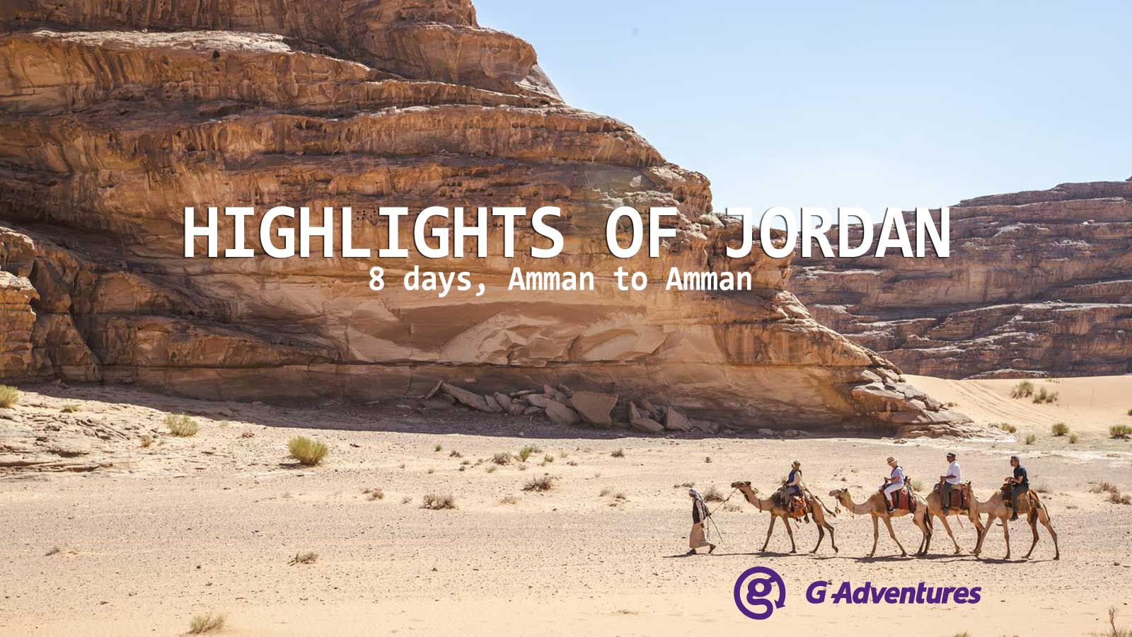 g adventures highlights of jordan