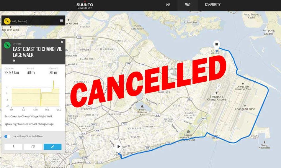 East Coast to Changi Village Night Walk