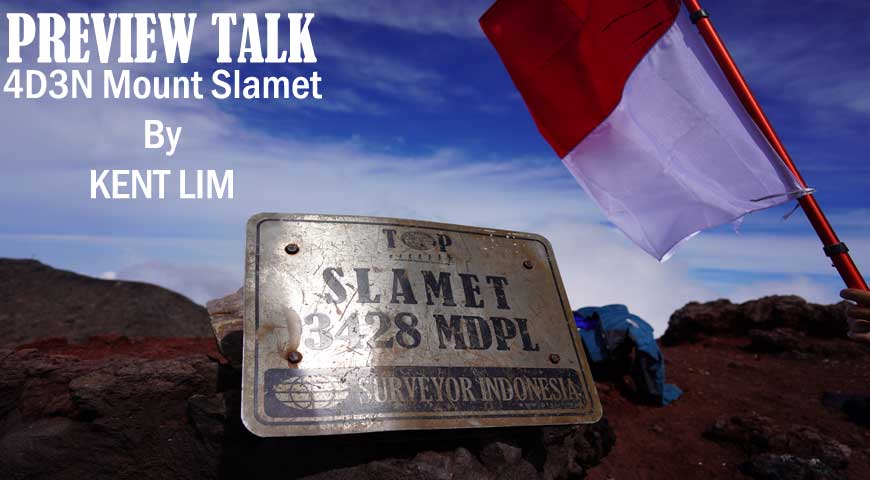 Preview Talk-4D3N Mount Slamet