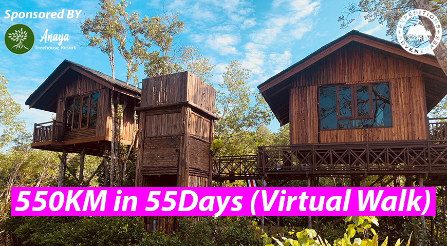 550KM IN 55DAYS (Virtual Walk)