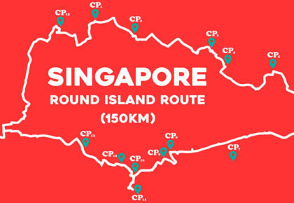 SINGAPORE ROUND ISLAND ROUTE
