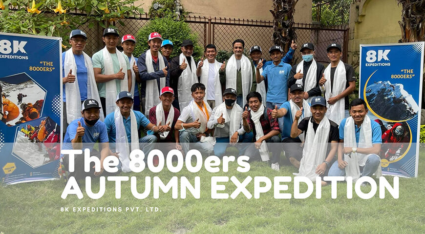 The 8000ers | 8K AUTUMN EXPEDITIONS 2021
