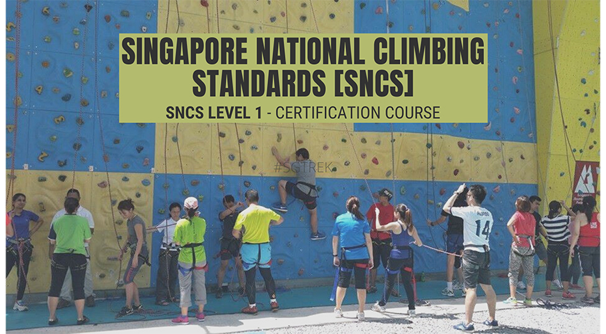 SNCS-Sport Climbing Level 1 Certificate
