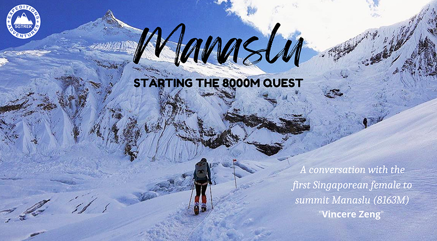 STARTING THE 8000M QUEST