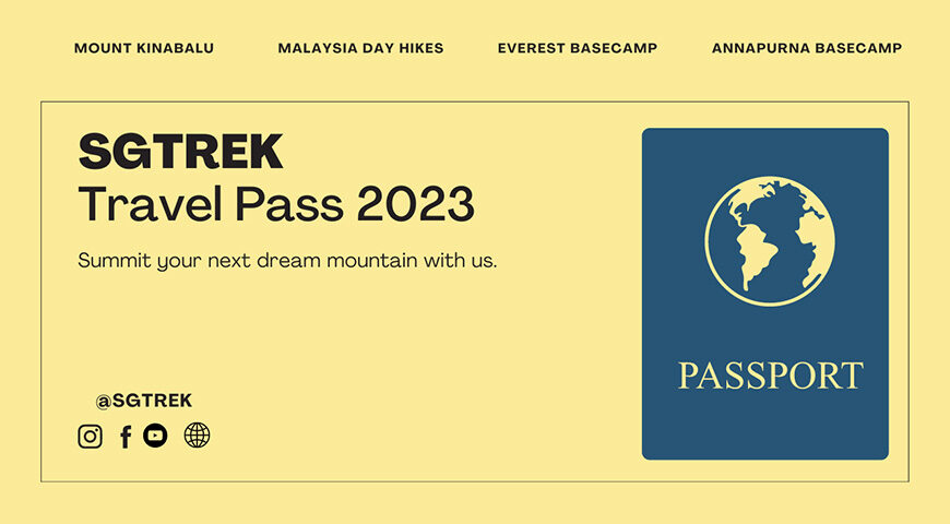 SGTREK Travel Pass 2023