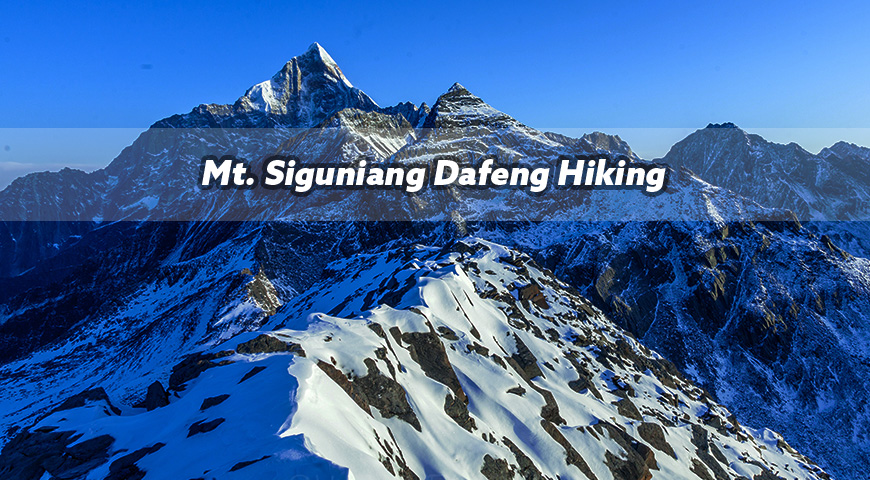 Mt. Siguniang Dafeng Hiking 2025