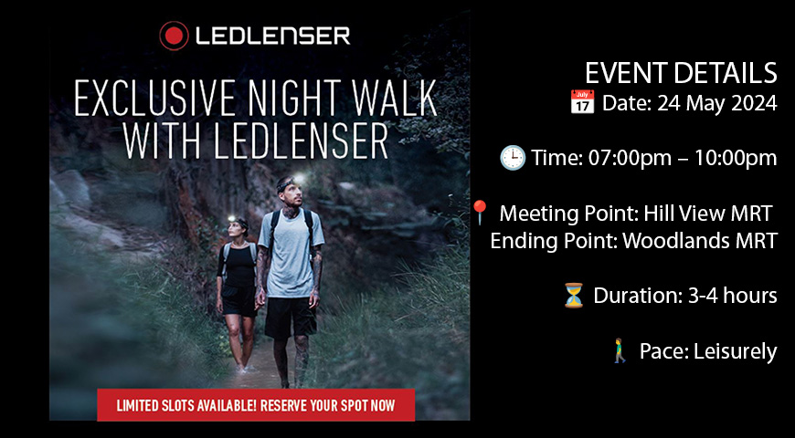 NIGHT WALK WITH LEDLENSER