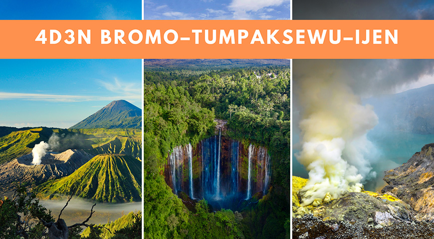4D3N Bromo-Tumpak Sewu-Ijen Adventure 2026