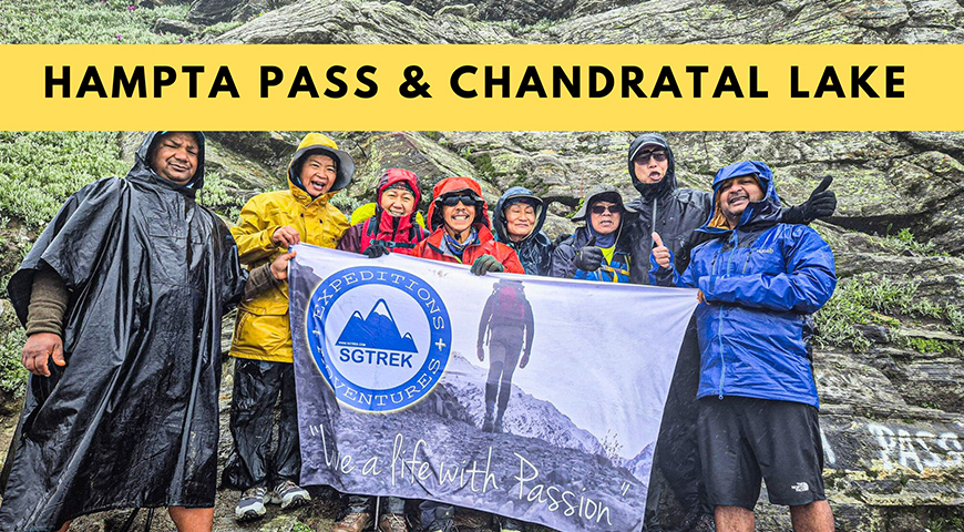Hampta Pass & Chandratal Lake Trek 2026-Premium Package