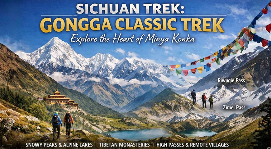 Sichuan Trek: Gongga Classic Trek 2026