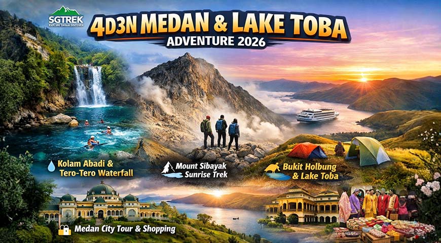 4D3N MEDAN & LAKE TOBA ADVENTURE 2026