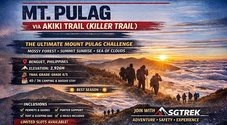 Mount Pulag via Akiki Trail 2026