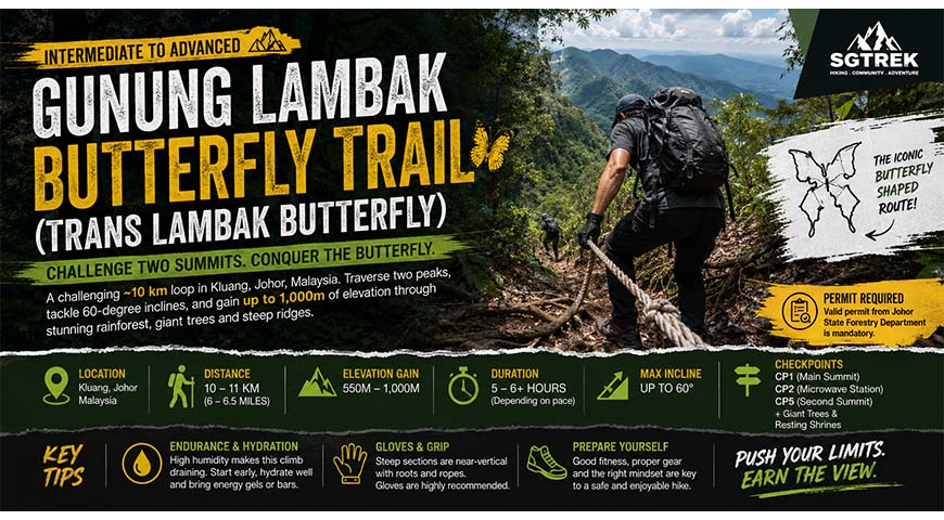 Gunung Lambak Butterfly Trail 2026