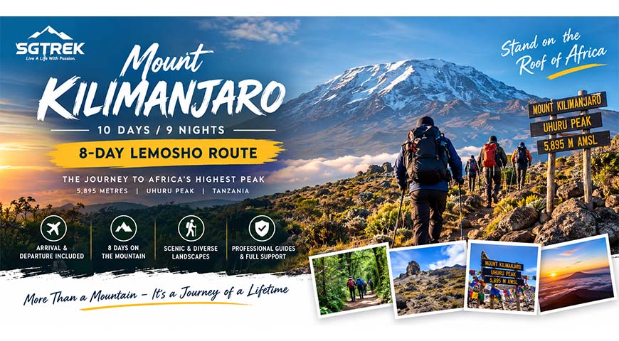 Kilimanjaro 2027-Rise To The Roof Of Africa (Lemosho Route)