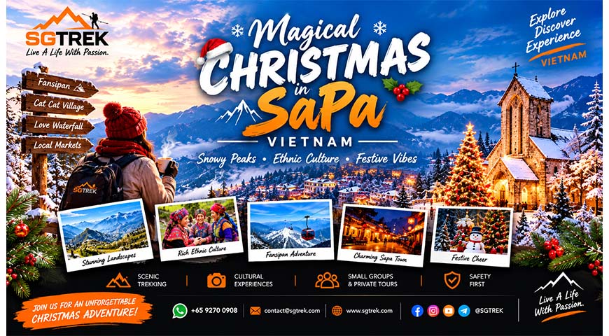 Magical Christmas in Sapa Vietnam 2026
