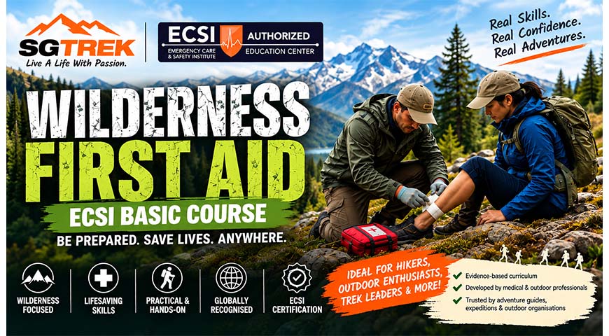 ECSI Wilderness First Aid – Basic Course Singapore | 2026